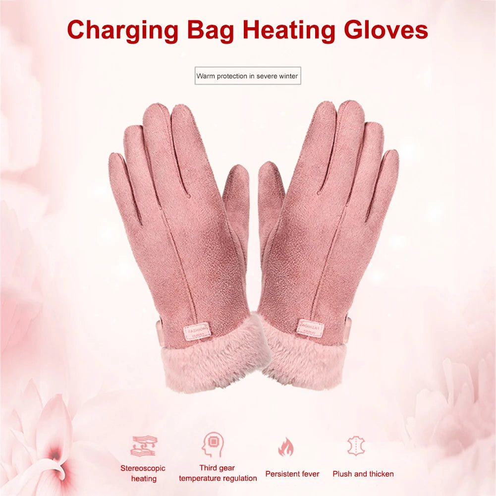 Gants Chauffants USB – Chaleur Instantanée pour Mains au Chaud en Hiver
